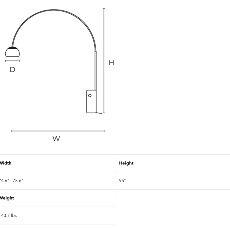 Floss 'Arco Led' Floor Lamp - Image 5